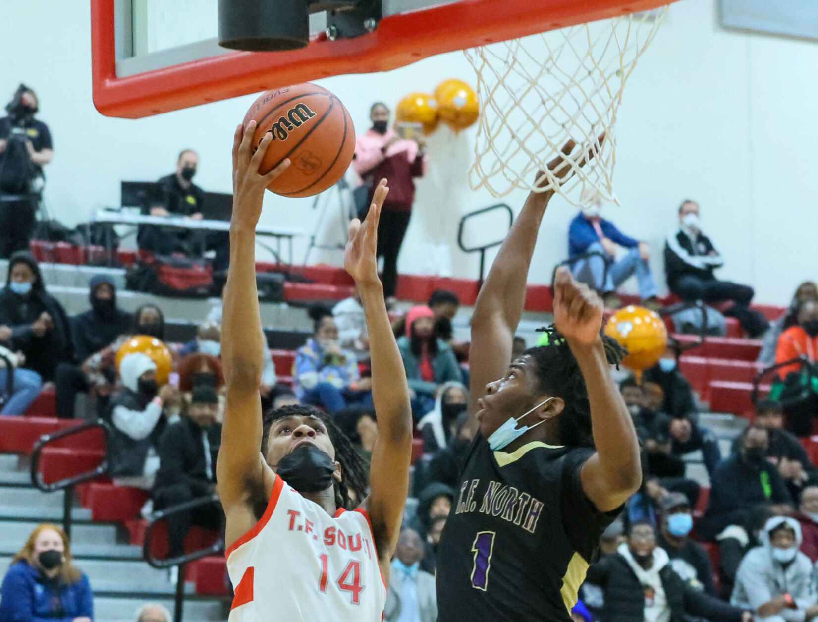 Boys basketball - TF North visits TF South